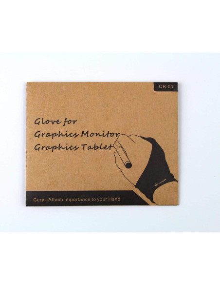 Guante Artista Huion Cura CR-01 para Dibujo Digital - Talla Libre