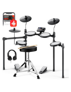 Set de Batería Eléctrica Donner DED-70 para Principiantes