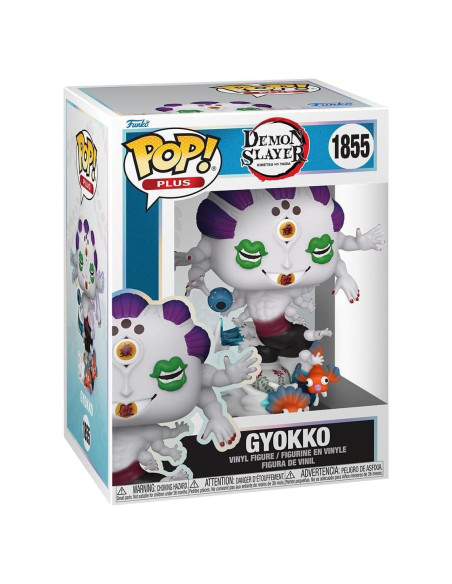 Figura Funko Pop Plus Demon Slayer Gyokko 11.7 cm Vinilo
