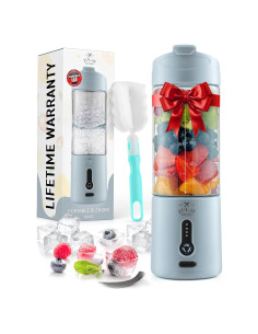 Licuadora Personal Zulay Kitchen 18 oz USB-C Tritura Hielo