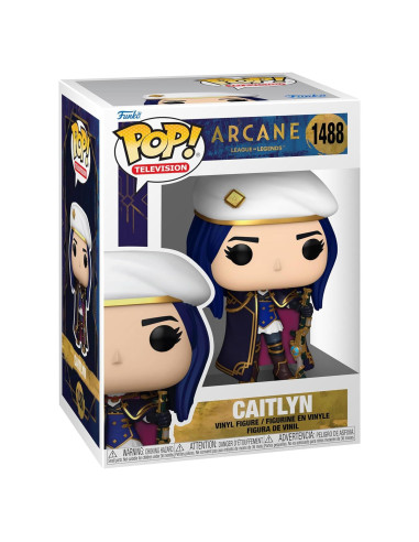Figura Coleccionable Funko Pop Caitlyn Arcane 10 cm Vinilo