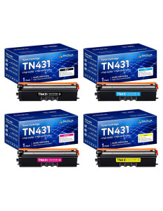 Cartucho de Tóner TN431 Padua Paquete de 4 Compatible