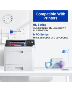 Cartucho de Tóner TN431 Padua Paquete de 4 Compatible 2