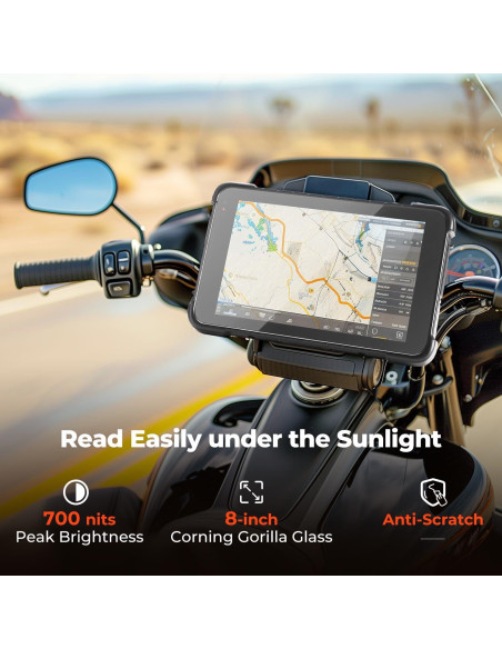 Tableta Android Resistente MUNBYN IRT01Pro 8" 8GB 128GB IP67