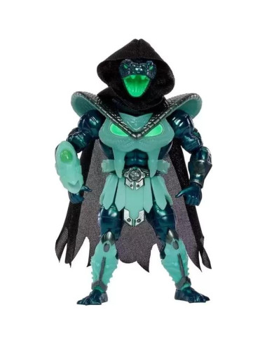 Figura de Acción MOTU Necro-Conda Mattel 13.97 cm Brilla en la Oscuridad