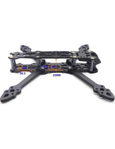 Marco de Cuadricóptero FPV Usmile UT-5 de Fibra de Carbono 5" 2