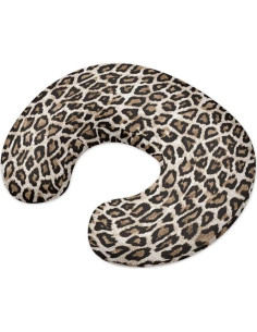Funda de Almohada de Lactancia Mintulipy Leopardo 55.88x45.72 cm 2