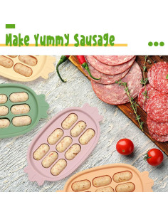 Bandeja de Congelador de Silicona Haakaa Nibble Rosa - Molde para Bebés 2