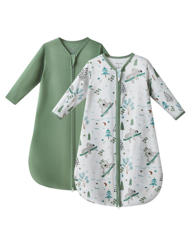 Saco de Sueño JELLYMONI Bebés 6-12 Meses 100% Algodón 0.5 Tog