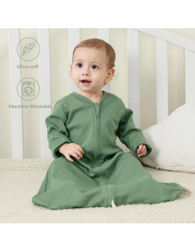 Saco de Sueño JELLYMONI Bebés 6-12 Meses 100% Algodón 0.5 Tog