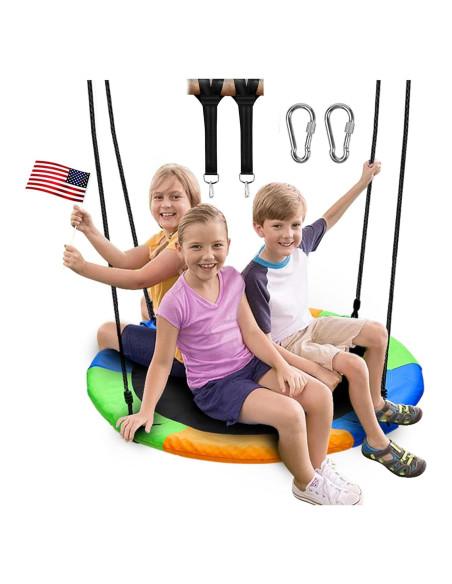 Columpio Redondo de 101.6 cm Juegoal para Niños - Alta Capacidad