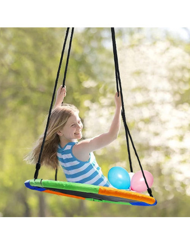 Columpio Redondo de 101.6 cm Juegoal para Niños - Alta Capacidad