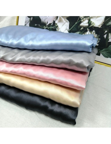 Manta de Seda para Bebé Cozysilk 71x102 cm Gris Plateado