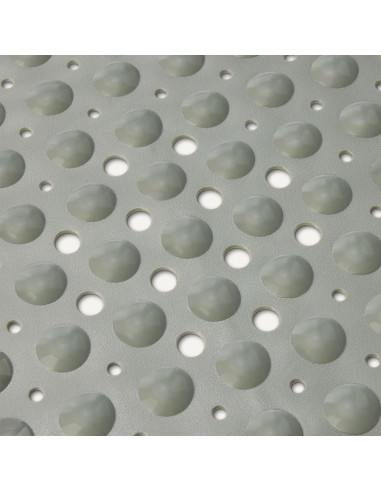 Alfombra de baño antideslizante Amazon Basics 101.6x40.6cm Gris