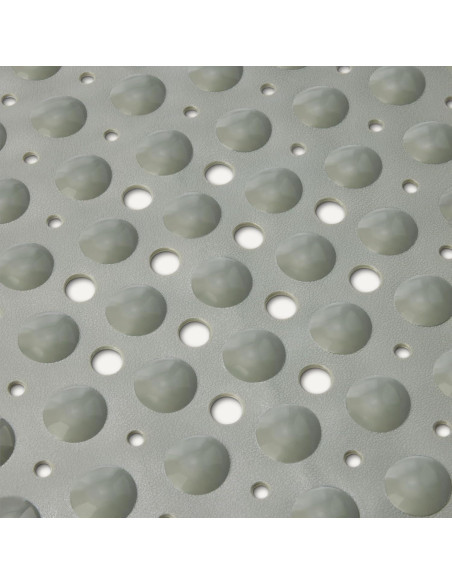 Alfombra de baño antideslizante Amazon Basics 101.6x40.6cm Gris