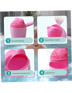 Taza de Enjuague para Bebés Mednkoku 2 Pcs Sin Lloros 2