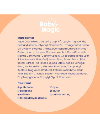 Loción Delicada Baby Magic 243.8 g - Hidratante Piel Bebé