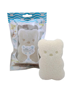 Esponja de Baño para Bebés BearCo 100% Natural Hipoalergénica