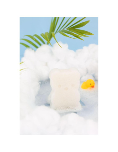 Esponja de Baño para Bebés BearCo 100% Natural Hipoalergénica