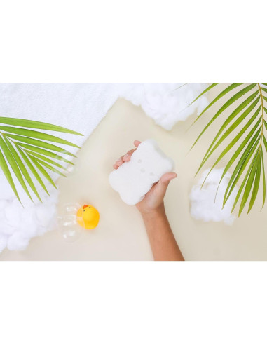 Esponja de Baño para Bebés BearCo 100% Natural Hipoalergénica