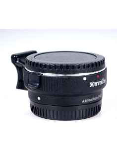 Adaptador de Montura de Lente Commlite CM-EF-NEX B para Canon EF a Sony E 2