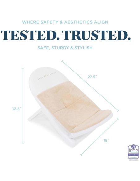 Asiento de Baño para Bebés Nube Premium Orgánico 100% Algodón