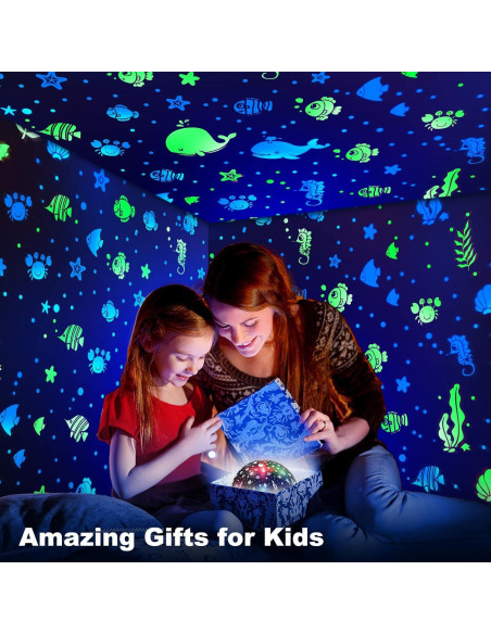 Luz Nocturna ZKYQSHDHX con Proyector y Ruido Blanco para Niños Luz Nocturna ZKYQSHDHX con Proyector y Ruido Blanco para Niños