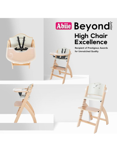 Silla Alta de Madera Abiie Beyond Junior Ajustable 113.4 Kg