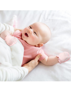 Manoplas para Bebés Syhood 6 Pares Algodón 0-6 Meses 2