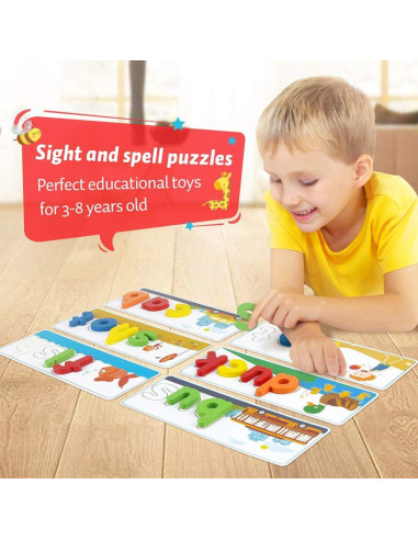 Juguetes de Aprendizaje KMUYSL para Niños 2-6 Años - 80 Piezas