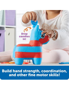 Piñata Educativa Rellenar y Derramar Learning Resources - Juguete Sensorial Montessori para Niños 18+ meses 2