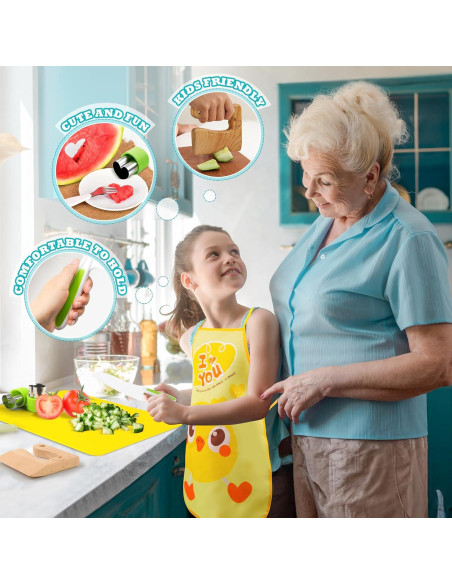 Set de Herramientas de Cocina Montessori HAIMST 15 Piezas