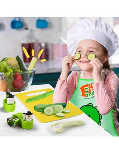 Set de Herramientas de Cocina Montessori HAIMST 15 Piezas