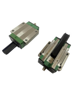 2 Piezas Bloque Deslizante de Carro HGW15CA Mssoomm 15mm