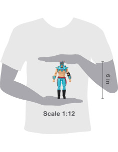 Figura de Acción Ultimo Dragon Boss Fight Studio 1:12 Articulada 2