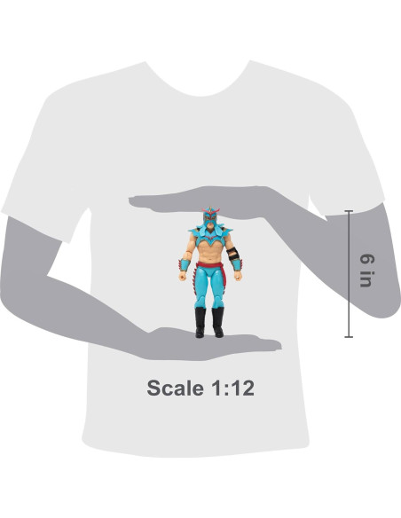 Figura de Acción Ultimo Dragon Boss Fight Studio 1:12 Articulada