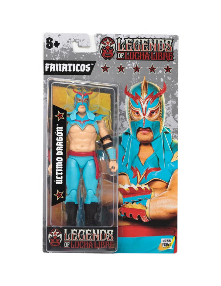 Figura de Acción Ultimo Dragon Boss Fight Studio 1:12 Articulada