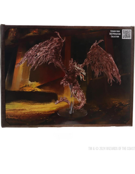 Miniatura Dragón Fantasma Rojo WizKids D&D 25.4 cm