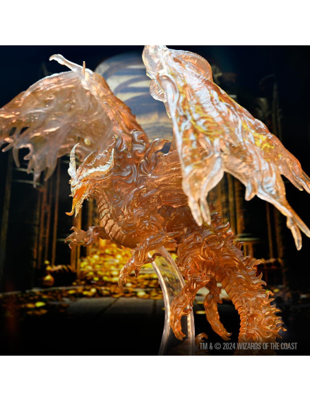 Miniatura Dragón Fantasma Rojo WizKids D&D 25.4 cm