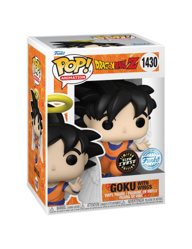 Funko Pop! Dragon Ball Z Goku con Alas Ángel Edición Especial Chase Brillante
