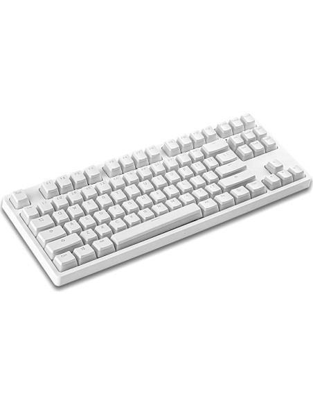 Tapas de Teclado Mecánico Happy Balls PBT Doubleshot Blanca