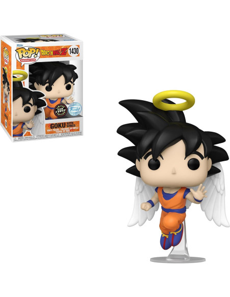 Funko Pop! Dragon Ball Z Goku con Alas Ángel Edición Especial Chase Brillante Funko Pop! Dragon Ball Z Goku con Alas Ángel Edición Especial Chase Brillante