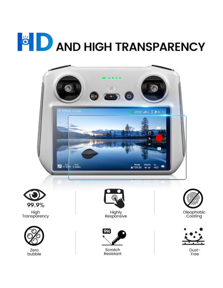 Protector de Pantalla de Vidrio Templado STARTRC para DJI Mini 4 Pro
