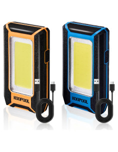 Paquete de 2 luces de trabajo LED KOOPOOL 1500 lúmenes 40W