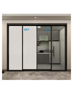 Muestra Película Inteligente INWIXA 20.32x30.48 cm Privacidad