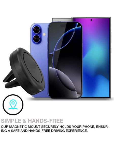 Soporte Universal para Smartphone MAXBOOSTPOWER - Paquete de 4 Negro