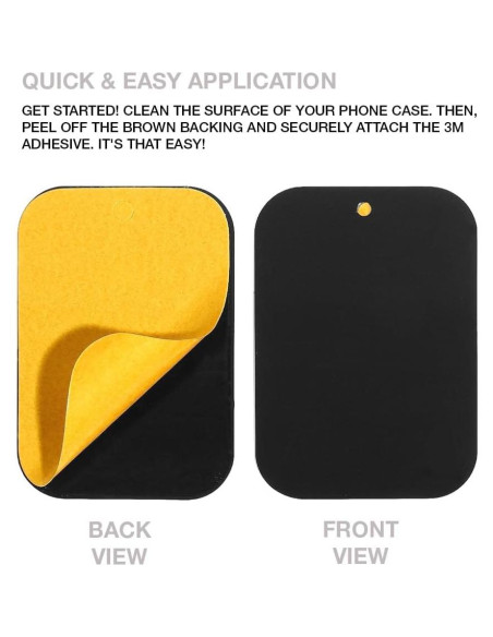 Soporte Universal para Smartphone MAXBOOSTPOWER - Paquete de 4 Negro