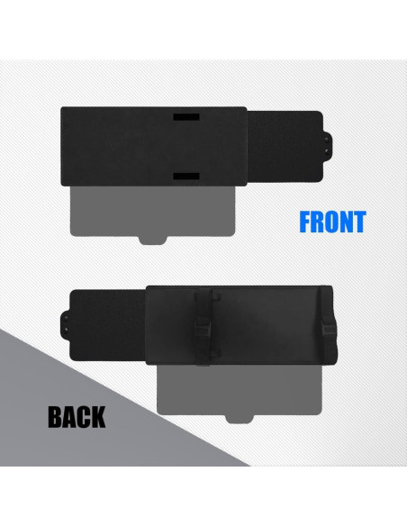 Extensor de Visera Solar HAOBO Polarizado Antirreflejo 25.4cm