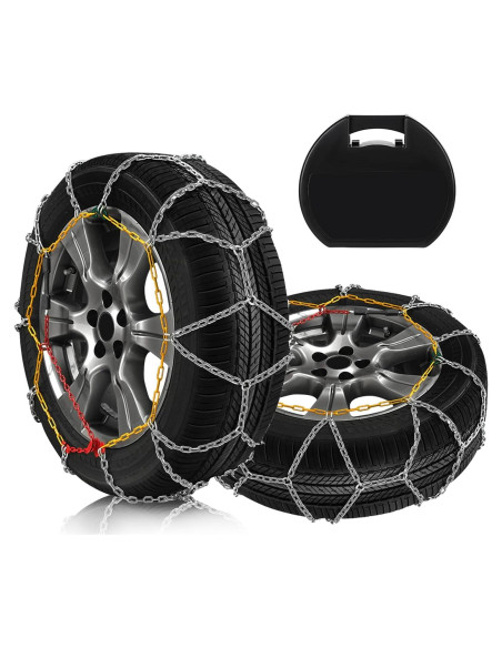 Cadenas de Nieve SCITOO KN140 para Neumáticos 15-20" - Juego de 2