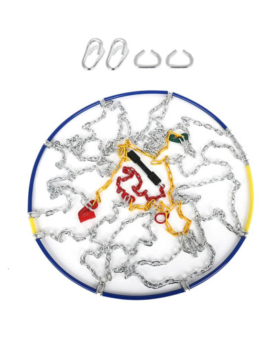 Cadenas de Nieve SCITOO KN140 para Neumáticos 15-20" - Juego de 2